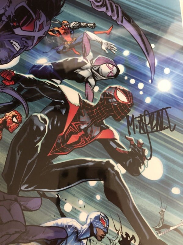 Edge Of Spider-Verse # 1 (CGC 9.8 SS) Signed Mahmud Asrar  * Census = 2 * Marvel