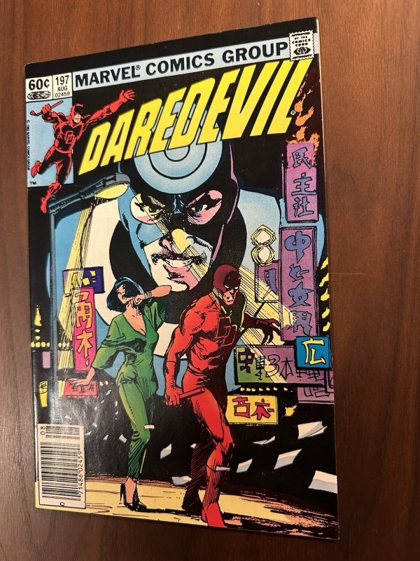 Daredevil 197 FN/VF Newsstand (Marvel 1983)