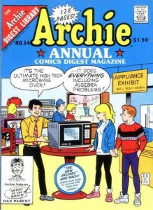 Archie Annual Digest Magazine #54 VG ; Archie | low grade comic