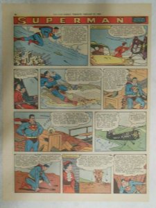 Superman Sunday Page #1008 by Wayne Boring from 2/22/1959 Tabloid Page Size