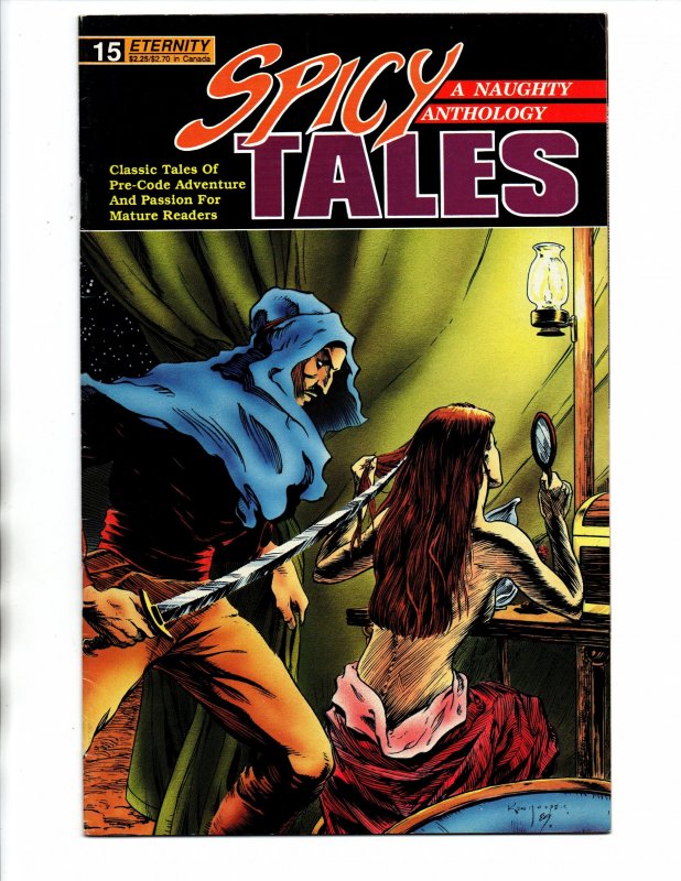 Spicy Tales A Naughty Anthology 15 Pre Code Comics Eternity 1988 Vg Comic Books 