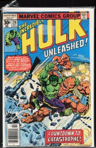 The Incredible Hulk #216 (1977) Hulk