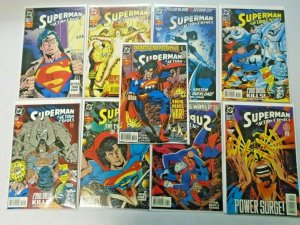 Action Comics Lot From #650-699 49 Different Average 8.5 VF+ (1990-1994)