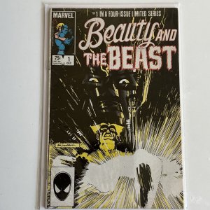 MARVEL COMICS BEAUTY AND THE BEAST #1 DEC 1984 COMIC