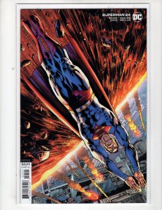 Superman #24  (2020)  Bryan Hitch Variant Cover  / EC#2