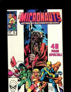 10 The Micronauts Marvel Comic Books #34 35 37 49, #38 54 55 56 57 58 JF25