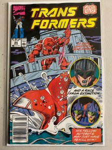 Transformers #64 newsstand 8.0 (1990)