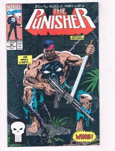 The Punisher #40 NM Marvel Comics Netflix Comic Book Daredevil Oct 1990 DE44