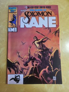 The Sword of Solomon Kane #5 (1986) rb