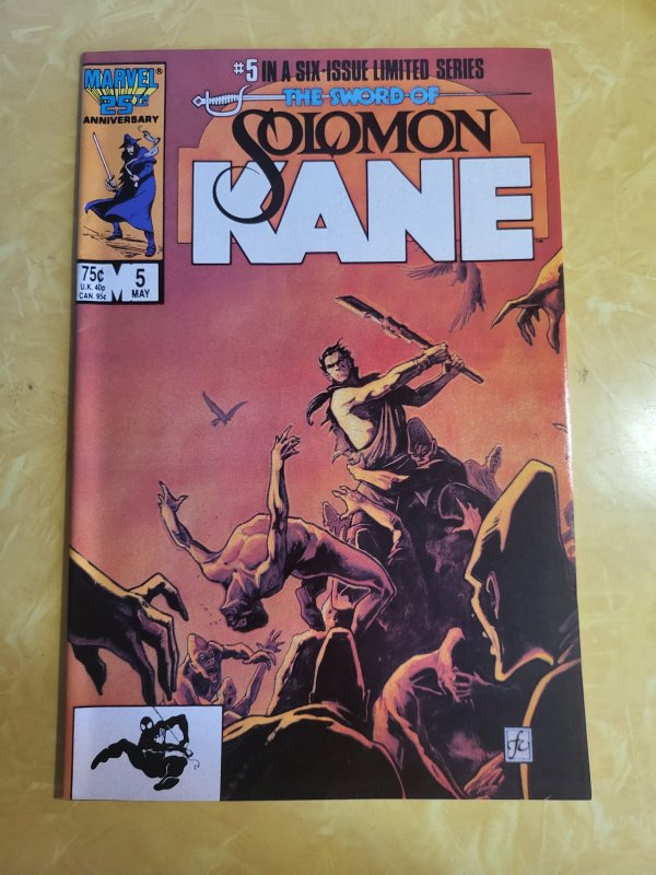 The Sword of Solomon Kane #5 (1986) rb