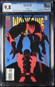 WOLVERINE #88 CGC 9.8 NM/M WHITE Pgs 1994 Marvel - 1st battle vs Deadpool MCU