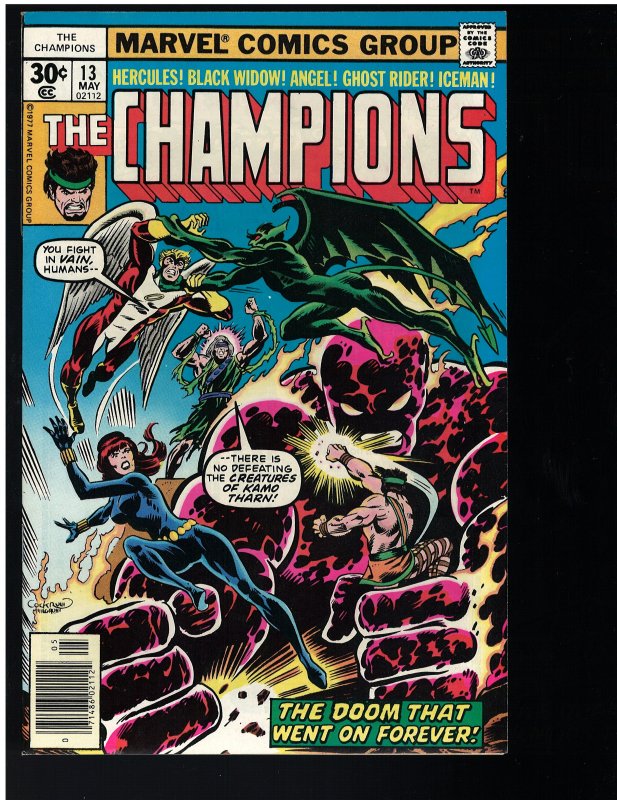 Champions #13 (Marvel, 1977) NM