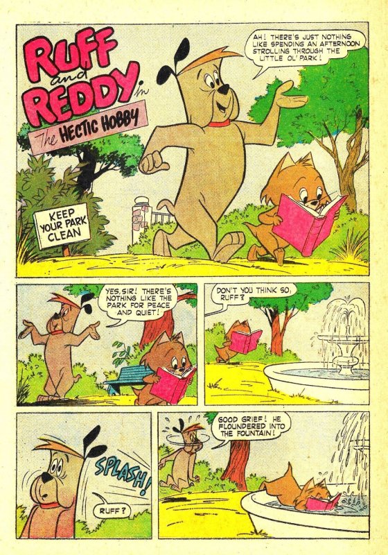 Dell FOUR COLOR #981 RUFF AND REDDY [Apr1959] 8.0 VF  All Harvey Eisenberg !