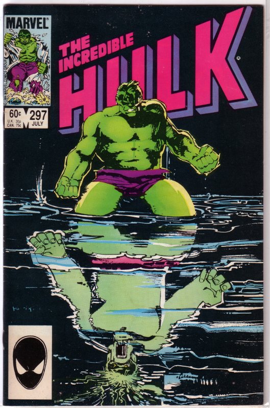 Incredible Hulk   vol. 1   #297 VG/FN Mantlo/Sal Buscema, Sienkiewicz cover