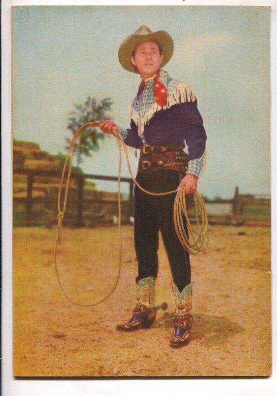 Roy Rogers #3 1948-Dell-B-western film star photo covers-Trigger photo inside... 