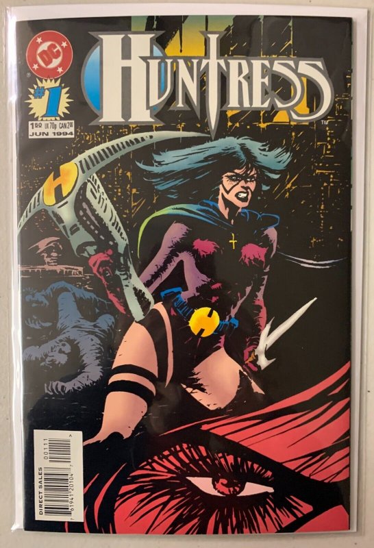 Huntress #1 DC 2nd Series (8.5 VF+) (1994)