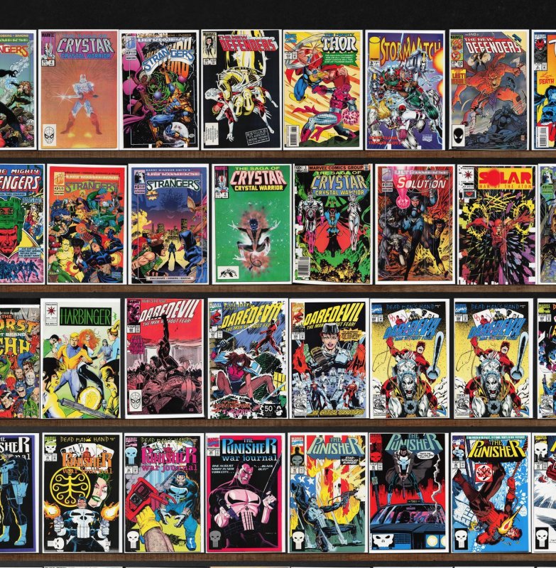 Huge Lot 150+ Comics with Silver Surfer, The Punisher, The Avengers & More!