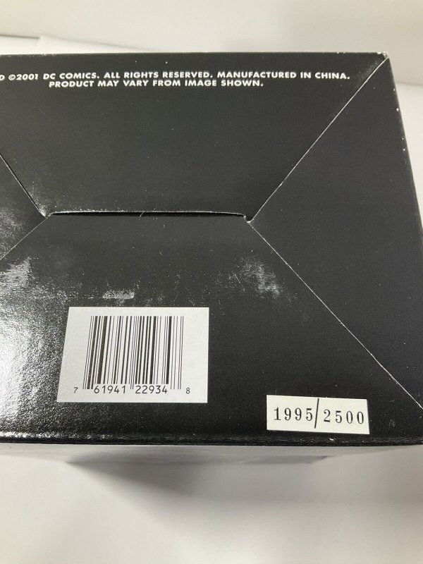 SUPERMAN MAN VS. MACHINE JERRY ORDWAY STATUE IN BOX LMTD 1995/2500 DC DIRECT 