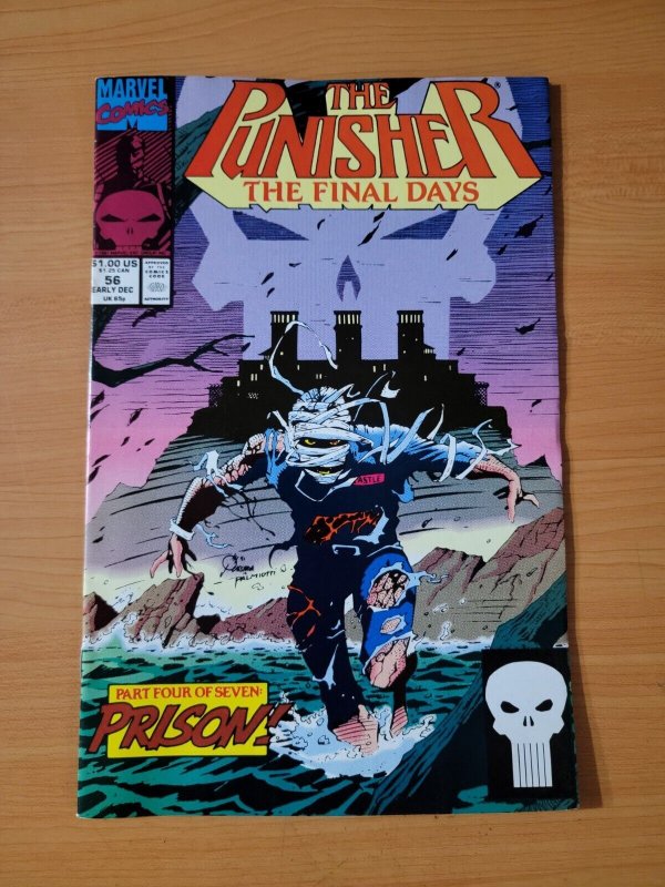 Punisher #56 Direct Market Edition ~ NEAR MINT NM ~ 1991 Marvel Comics