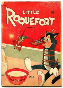 LITTLE ROQUEFORT #6 1953- ST JOHN PUBS HECKLE & JECKLE G/VG