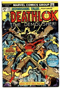 Astonishing Tales #25 1975- 1st Appearance Deathlok  -VF- Comic book