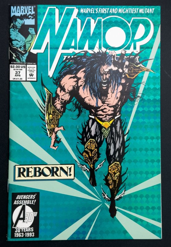 Namor, the Sub-Mariner #37 (1993) [Foil cover] - VF/NM