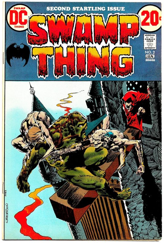 Swamp Thing #2 (Dec1972) 7.0VF/NM Len Wein & Bernie Wrightson! Dr. Anton Arcane!