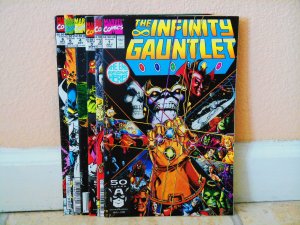 The Infinity Gauntlet #1-6 (1991) All signed by George Perez