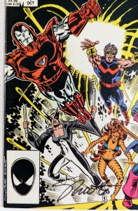 WEST COAST AVENGERS #1 Signed by Jim Shooter First Issue In Series Key Issue!