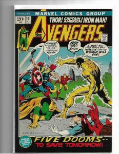 AVENGERS #101 - VF - MID GRADE BRONZE AGE CLASSIC ISSUE - MARVEL 