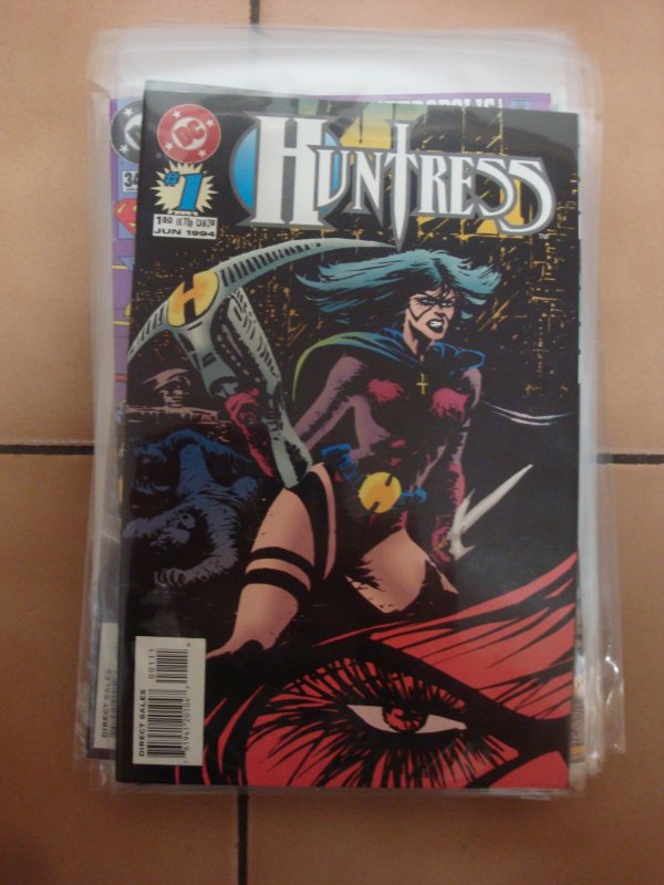 Huntress #1 Chuck Dixon Story Michael Netzer Cover & Art