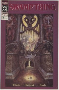 Swamp Thing #97 (1982) - 7.0 FN/VF *Scattered Houses*