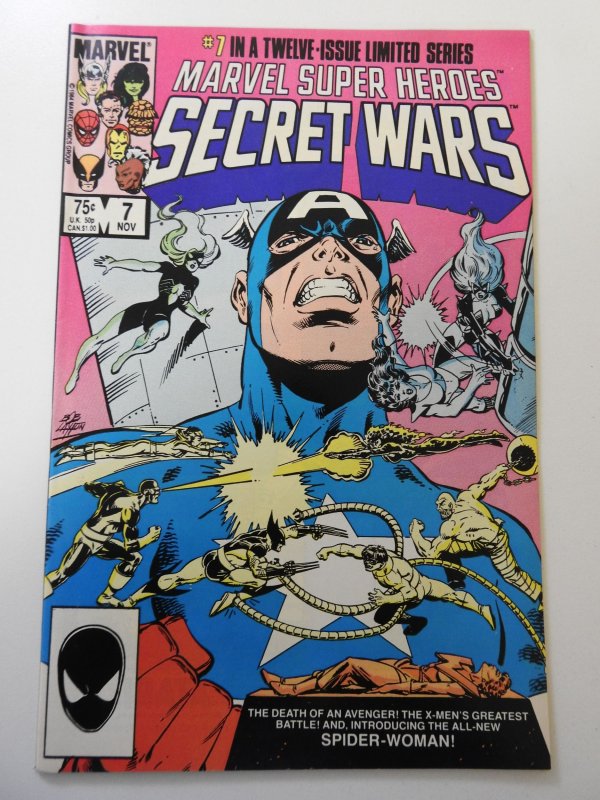 Marvel Super Heroes Secret Wars #7 (1984) VF+ Condition!