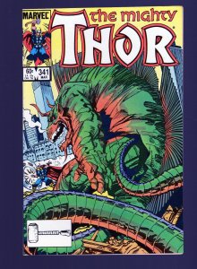 Thor #341 - Crossover App. Clark Kent. Walter Simonson Art. (9.2 OB) 1983