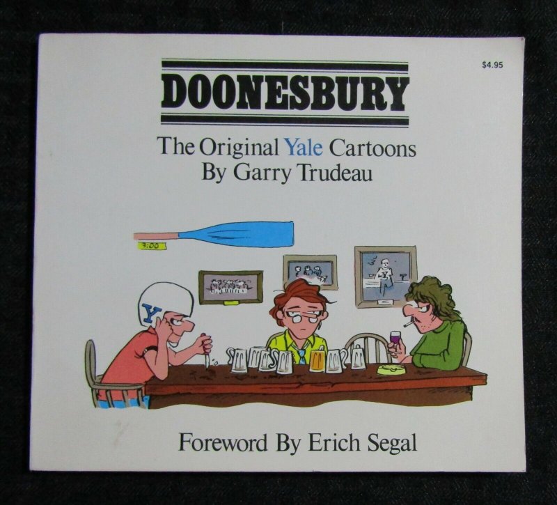 1985 DOONESBURY Original Yale Cartoons by Trudeau FN+ 6.5 9th Printing AM&P ppb