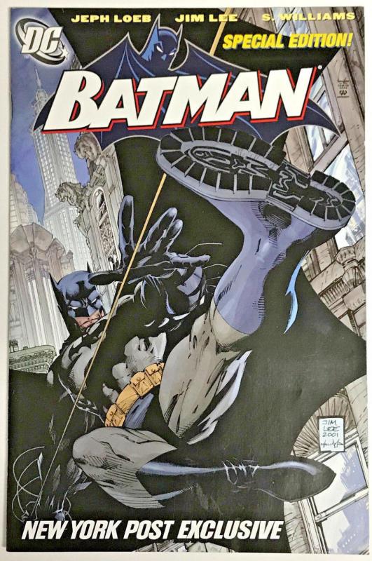 BATMAN#608 VF/NM JIM LEE NEW YORK POST EXCLUSIVE EDITION DC COMICS