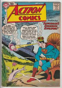 Action Comics #244 (Sep-58) FN+ Mid-High-Grade Superman, Tommy Tomorrow, Cong...