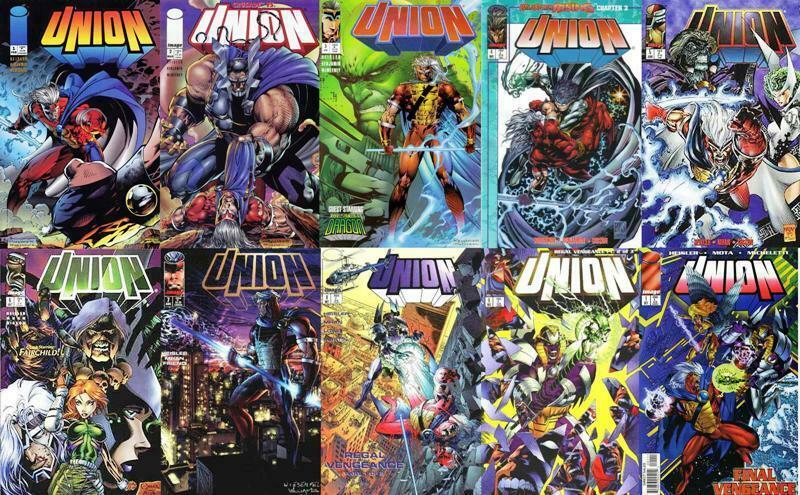 UNION (1995 IM) 1-9,Final Vengeance  COMPLETE+ COMICS BOOK