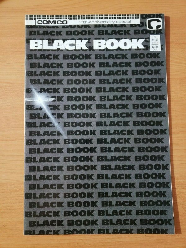Comico Fifth Anniversary Special Black Book #1 One-Shot ~ NEAR MINT NM ~ Grendel