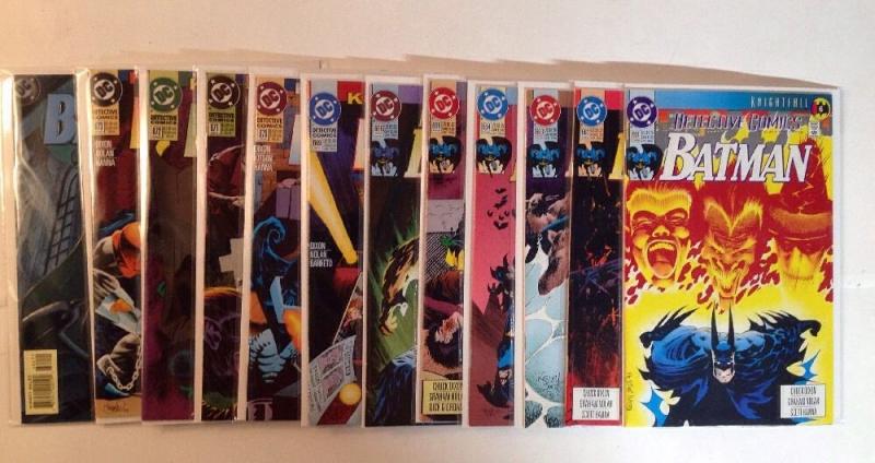 Detective Comics 661 662 663 664 665 666 667 668 669 670 671 672 673 682 NM Lot