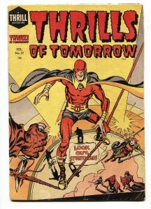 Thrills Of Tomorrow  #19 1955-origin Of Stuntman -Jack Kirby art