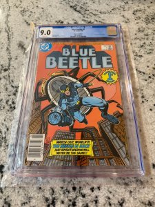 Blue Beetle # 1 CGC Graded 9.0 DC Comic Book 1986 JH23