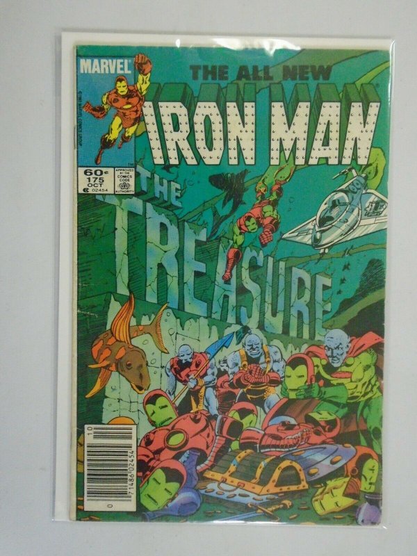 Iron Man #175 Newsstand edition 4.0 VG (1983 1st Series)