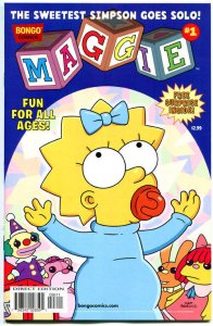 MAGGIE #1 A, NM, Simpsons, Bongo, Sergio Aragones, Bart, Lisa, Homer,Marge, 2012 