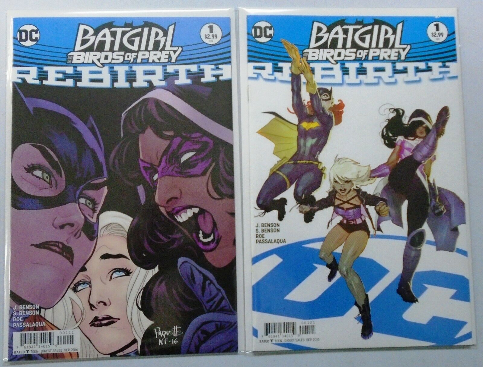 Batgirl And The Birds Of Prey Rebirth Set1ab Nm 2016 Comic Books Modern Age Dc Comics 9282