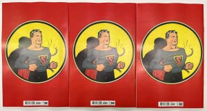 SUPERMAN #1 (3x COPIES) FACSIMILE REPRINT 2022 ORIGIN SHUSTER NM COVER DC COMICS