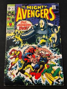 THE AVENGERS #67 G+ Condition