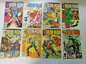 Iron Man lot #152 to #198 45 different books average 7.0 range 6.0 to 8.0 (1981)