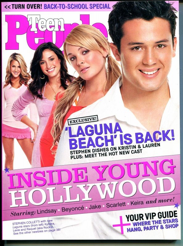 Teen People 9/2006-Carrie Underwood-Laguna Beach cast-Zac Efron-FN/VF