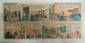 Superman Sunday Page #784 by Wayne Boring from 11/7/1954 Size ~7.5 x 15 inches